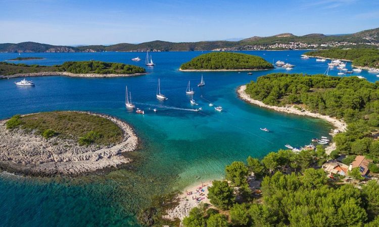 HvarCruise, Pakleni islands, Adriatic sea, Croatia